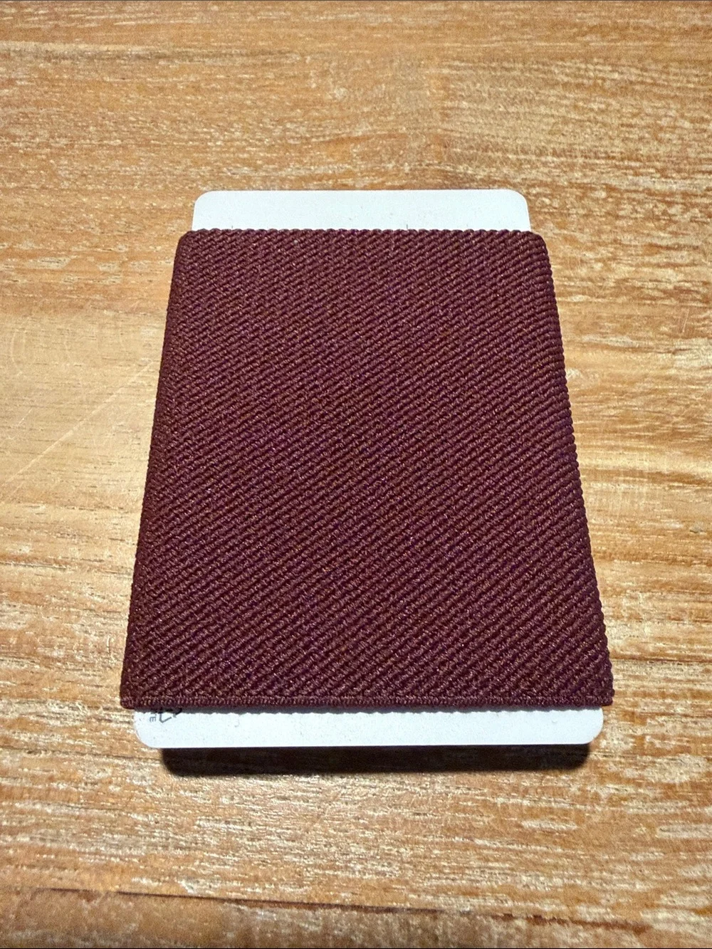 Men’s TGT Burgundy and Navy Deluxe Leather Card Wallet